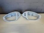 Spiegelkappen wit Audi A6 A7 A8 RS6 RS7 origineel Audi, Auto-onderdelen, Spiegels, Ophalen of Verzenden, Gebruikt, Audi