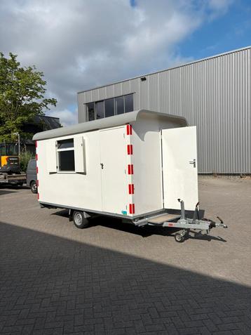 Anssems PTS 1400kg schaftwagen met Toilet keet pipowagen beschikbaar voor biedingen