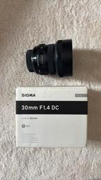 Sigma 30mm f/1.4 DC DN (Nikon mount), Ophalen of Verzenden, Gebruikt, Standaardlens