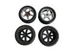 1/10 Traxxas banden rc auto, Hobby en Vrije tijd, Modelbouw | Radiografisch | Auto's, Ophalen of Verzenden, Gebruikt, Auto offroad