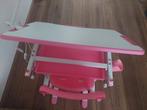 Vipack verstelbare kinderbureau en tekentafel + stoel, Kinderen en Baby's, Ophalen, 50 tot 70 cm, 105 cm of meer, 100 cm of meer