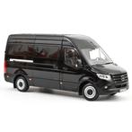 Mercedes Benz Sprinter 2018 Zwart schaal 1/18 NOREV 183041, Hobby en Vrije tijd, Modelauto's | 1:18, Verzenden, Nieuw, Auto, Norev