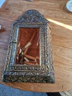 Vintage spiegelkastje met borstels, Minder dan 50 cm, Gebruikt, Ophalen of Verzenden, Minder dan 100 cm