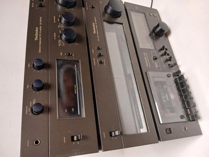 Vintage hifi technics componenten SU-8044K, M22 stereo set, Audio, Tv en Foto, Stereo-sets, Cassettedeck, Overige merken, Ophalen of Verzenden