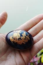 Limoges blauw porceleinen doosje, Antiek en Kunst, Antiek | Porselein, Ophalen of Verzenden