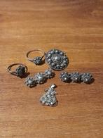 Antieke Zeeuwse Knop Zilveren Sieraden Collectie, Sieraden, Tassen en Uiterlijk, Antieke sieraden, Ophalen of Verzenden, Zilver