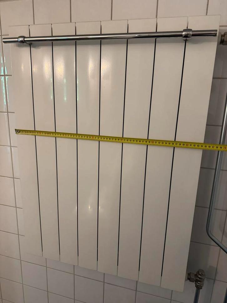 Design Radiator Badkamer - Incl. Stang & Knop, Doe-het-zelf en Verbouw, Verwarming en Radiatoren, Gebruikt, Radiator, 800 watt of meer