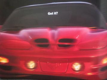 Pontiac Firebird 2000 Brochure beschikbaar voor biedingen
