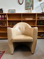 Vintage design Leolux Carabita, leren easy chair, Huis en Inrichting, Leer, Ophalen of Verzenden, Zo goed als nieuw