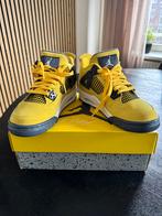 Gele Air Jordan 4 Retro - DS, Overige kleuren, Nieuw, Ophalen of Verzenden, Sneakers of Gympen