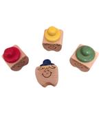 Partij houten tandendoosjes 24 stuks, Nieuw, Ophalen of Verzenden, Babijhandel@gmail.com, Handelsonderneming BABIJ