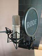 Rode NT1-A studiomicrofoon, Muziek en Instrumenten, Microfoons, Studiomicrofoon, Zo goed als nieuw, Ophalen