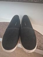 Zwarte dames instappers/ espadrilles, Ophalen of Verzenden, Zo goed als nieuw, Zwart, Instappers