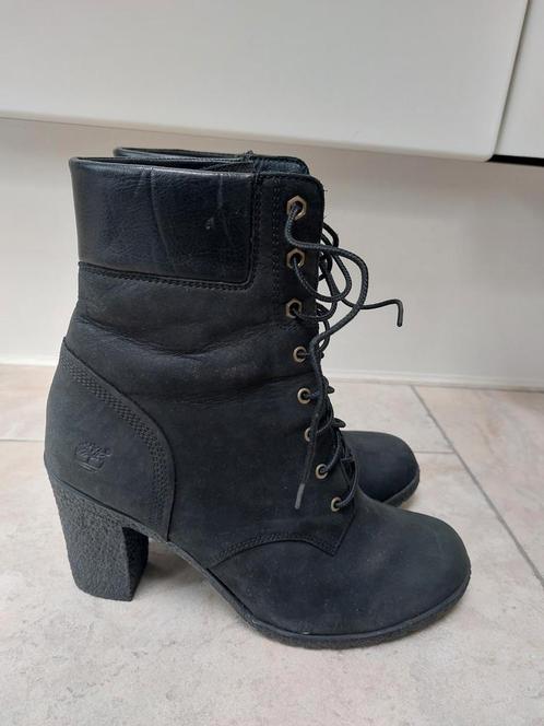 Gave Timberland laarzen maat 41, Kleding | Dames, Schoenen, Zo goed als nieuw, Lage of Enkellaarzen, Zwart, Ophalen