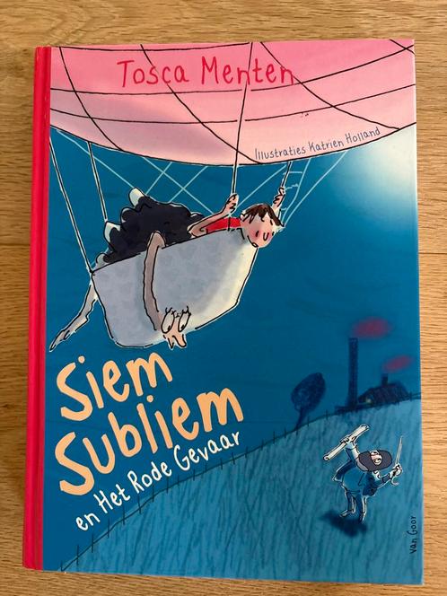 Siem Subliem en Het Rode Gevaar - Tosca Menten, Boeken, Kinderboeken | Jeugd | onder 10 jaar, Gelezen, Fictie algemeen, Ophalen
