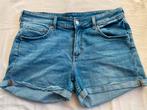 H&M jeans short korte broek 40, Kleding | Dames, Ophalen of Verzenden, Zo goed als nieuw, Blauw, W33 - W36 (confectie 42/44)