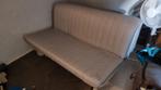 Grijze opvouwbare slaapbank, Huis en Inrichting, Ophalen, Gebruikt, Tweepersoons, 200 cm