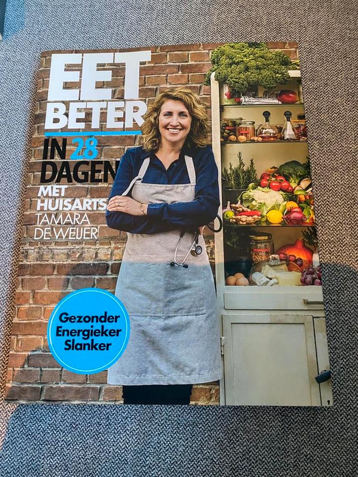 Eet beter in 28 dagen met huisarts Tamara de Weijer, Boeken, Kookboeken, Zo goed als nieuw, Ophalen of Verzenden