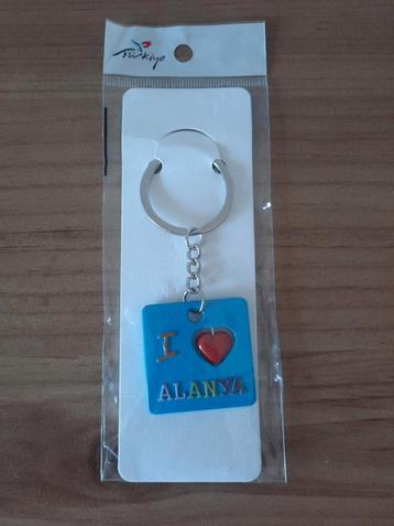 NIEUW! Turkije I Love Alanya Sleutelhanger beschikbaar voor biedingen