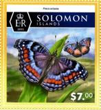 2015 Salomonseilanden  Fauna Insecten Vlinders en Motten, Ophalen of Verzenden, Postfris, Dier of Natuur