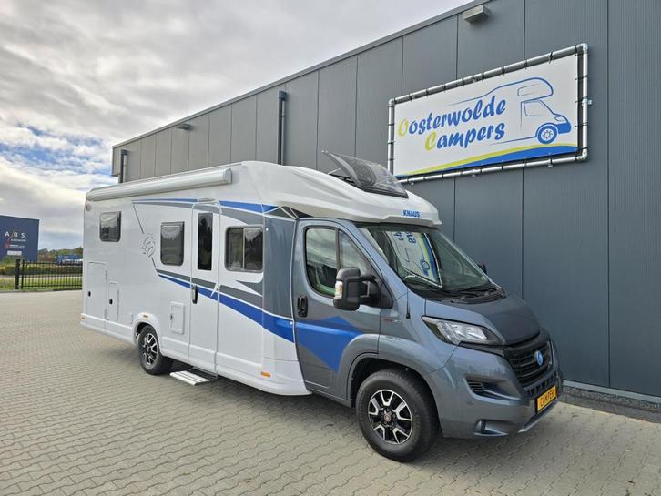 Knaus L!ve Wave 700 MEG 150pk AUTOMAAT Enkele Bedden Hefbed, Caravans en Kamperen, Campers, Bedrijf, tot en met 4, Half-integraal
