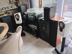 2 Kef iq10 speakers wit met of zonder standaard, Ophalen, 60 tot 120 watt, Front, Rear of Stereo speakers, Overige merken