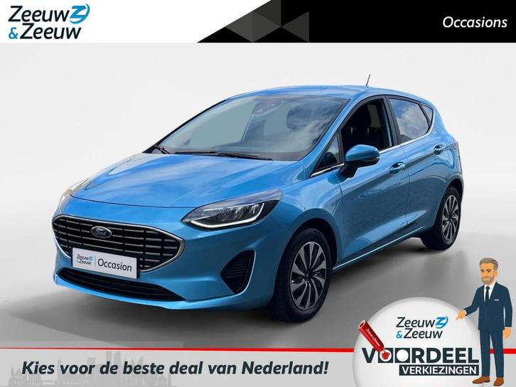 Ford Fiesta 1.0 EcoBoost Hybrid Titanium | Airco | Cruise Co, Auto's, Ford, Bedrijf, Te koop, Fiësta, ABS, Airbags, Airconditioning