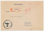 02 - Dienstpost Groningen - Ter Apel 1943 - WOII, Brief, Verzenden