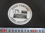 sticker Hongarije Eden Camping  Neszmely  WIT *, Ophalen, Zo goed als nieuw