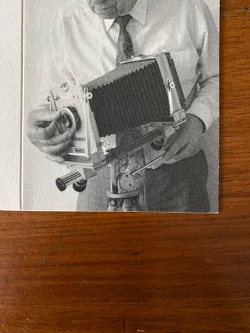 hobby fotograaf Kabel x de Backer met camera beschikbaar voor biedingen