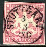 Wurttemberg 31-a - Wapen, Postzegels en Munten, Postzegels | Europa | Duitsland, Duitse Keizerrijk, Verzenden, Gestempeld