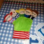 XXX Lutz vingerpopjes aan handschoen, Kinderen en Baby's, Speelgoed | Knuffels en Pluche, Ophalen of Verzenden, Zo goed als nieuw