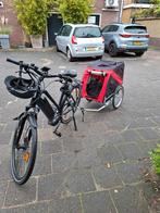 Hondenkar, rood/ zwart, Ophalen of Verzenden, Gebruikt, Hondenkar
