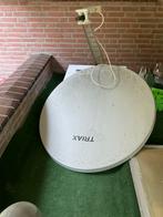 mj/TRIAX/schotel antenne groot model met duo LNB block, Ophalen, Gebruikt, Antenne