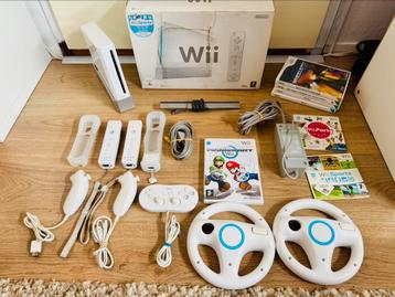 Nintendo Wii pakket, Mariokart, Wii sports enz  beschikbaar voor biedingen