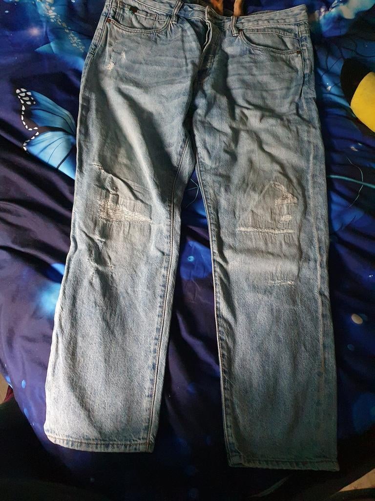 Cast Iron Jeans W34 Gedragen, Blauw, Ophalen of Verzenden, W33 - W34 (confectie 48/50), Cast Iron