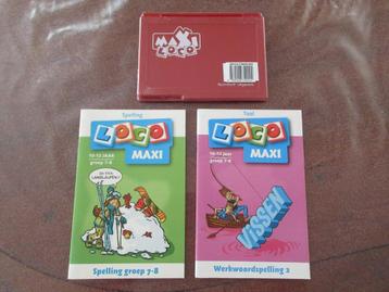 Loco Maxi : doos +2 boekjes Spelling  groep 7 / 8 beschikbaar voor biedingen