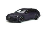 Audi RS6 Quattro C8 Avant Merlin Matpaars GT Spirit GT825, Hobby en Vrije tijd, Modelauto's | 1:18, Verzenden, Nieuw, Auto, Overige merken