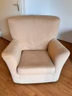 GRATIS beige fauteuile, Ophalen, Gebruikt, 75 tot 100 cm, 75 tot 100 cm