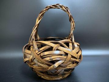Ikebana vaas, bloemenmand - Bamboe - Tanabe Icchikusai beschikbaar voor biedingen