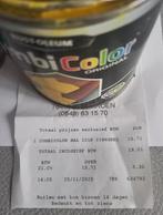 Metaallak  zwart , rood en geel, Doe-het-zelf en Verbouw, Verf, Beits en Lak, Ophalen, Rood