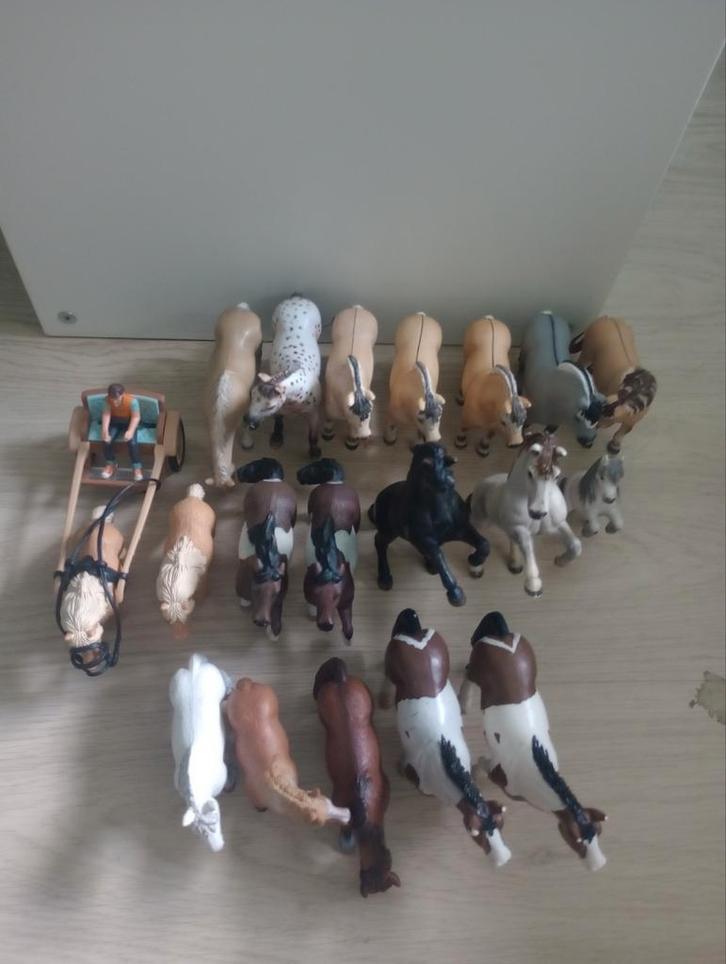 Schleich  paarden, Verzamelen, Dierenverzamelingen, Zo goed als nieuw, Beeldje of Figuurtje, Paard, Ophalen of Verzenden