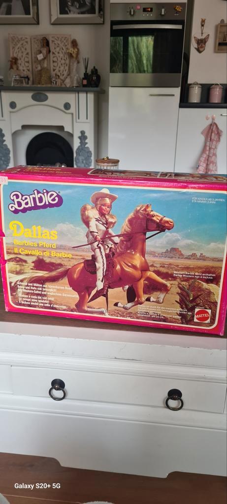 Barbie paard dallas 1981. nieuw!!, Verzamelen, Speelgoed, Ophalen of Verzenden