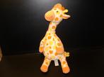 HAPPY HORSE GIRAFFE GOFFY MUSICAL MUZIEKDOOS VELOURS WIT MET, Nieuw, Ophalen of Verzenden