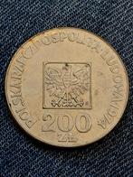 Polen 200 Zloty 1974 Volksrepubliek  - Zilver, Verzenden, Polen, Losse munt, Zilver