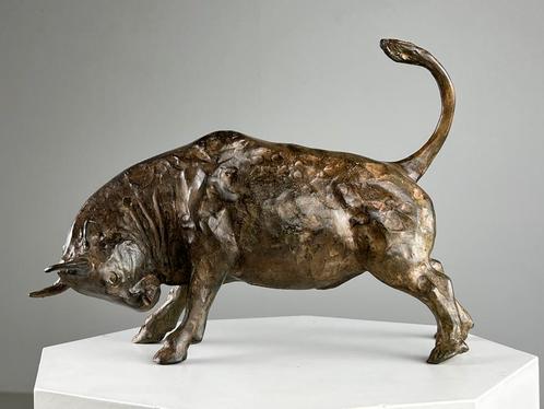 Brons Beeld Stier Pierre Chenet, Antiek en Kunst, Antiek | Koper en Brons, Ophalen