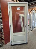 Nieuwe Achterdeur met kozijn 98x222cm, Deurkozijn, Nieuw, 150 tot 225 cm, Inclusief glas