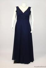 SALE grote maat galajurk marineblauw maat 46, 48, 50, Galajurk, Blauw, Maat 46/48 (XL) of groter, Nieuw
