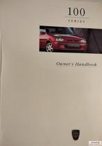 Handboek Rover 100 Series RCL0612ENG (Engelstalig), Auto diversen, Handleidingen en Instructieboekjes, Ophalen of Verzenden