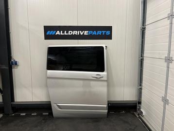 Ford Transit Custom schuifdeur rechts met ruit zilvergrijs beschikbaar voor biedingen